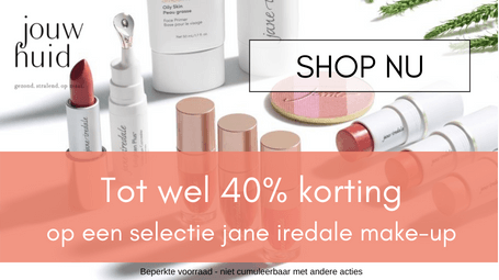 promoties jane iredale make-up Jouw Huid Harelbeke